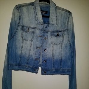 Denim Crop Jacket